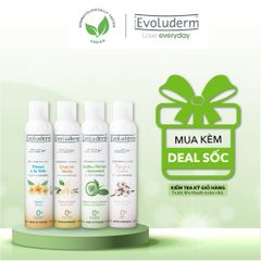 Xịt khử mùi cơ thể Evoluderm 200ml - Tùy chọn mùi