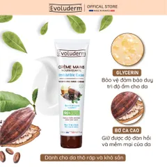 COMBO Xịt Khoáng Dưỡng Ẩm, Làm Dịu Da Evoluderm 150ml Và Kem Dưỡng Da Tay Evoluderm 150ml