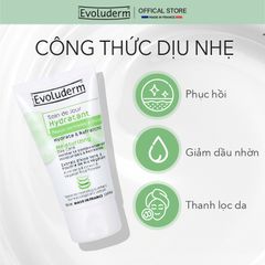 COMBO TBC Cho Da Mặt Evoluderm 150ml Và Kem Dưỡng Ẩm Ban Ngày Evoluderm 50ml