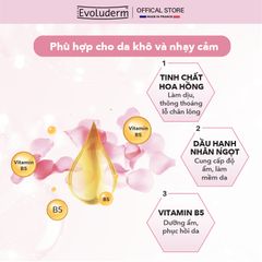 COMBO TBC Cho Da Mặt Evoluderm 150ml Và Kem Dưỡng Ẩm Ban Ngày Evoluderm 50ml