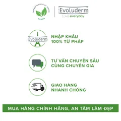 [COMBO DU LỊCH] Combo Xịt khoáng dưỡng ẩm Evoluderm 150ml và Gội Khô tiện lợi cho mái tóc bồng bền Evoluderm 200ml