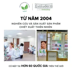 [COMBO DU LỊCH] Combo Xịt khoáng dưỡng ẩm Evoluderm 150ml và Gội Khô tiện lợi cho mái tóc bồng bền Evoluderm 200ml