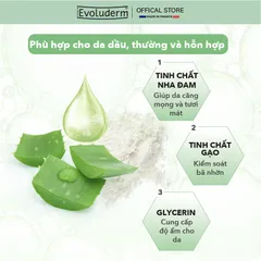 [Evoluderm] Kem dưỡng ẩm ban ngày EVOLUDERM MOISTURIZING DAY CARE da thường, hỗn hợp 50ml