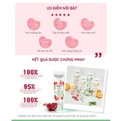 COMBO Xịt khoáng Evoluderm 150ml và Tẩy tế bào chết hương Lựu cho da mặt Evoluderm 150ml