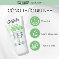 [Evoluderm] Kem dưỡng ẩm ban ngày EVOLUDERM MOISTURIZING DAY CARE da thường, hỗn hợp 50ml