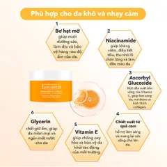 Kem dưỡng EVOLUDERM VITAMIN C GLOW CREAM hỗ trợ trắng sáng da Evoluderm chiết xuất Vitamin C 50ml