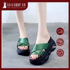 (THANH LÝ) Dép Đế Xuồng Tăng Chiều Cao AG77