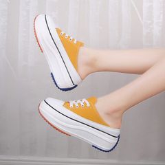 (THANH LÝ) Giày Vải Lười Tăng Chiều Cao Phong Cách AG38