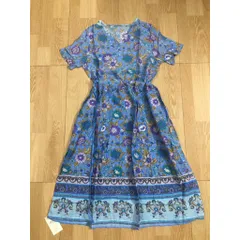 (THANH LÝ) Đầm Cotton Lụa Mềm Mát In Hoa Thời Trang Mùa Hè VH04