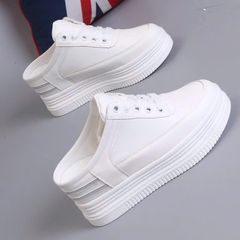 (FORM NHỎ TĂNG 1 SIZE) Giày Lười Thể Thao Nữ Tăng Chiều Cao Thời Trang AG34