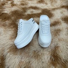 (FORM NHỎ TĂNG 1 SIZE) Giày Lười Thể Thao Nữ Tăng Chiều Cao Thời Trang AG34