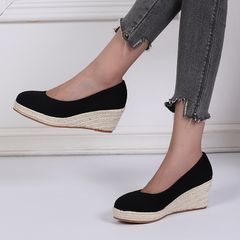 Giày Gót Nêm Tăng Chiều Cao Êm Chân AG44