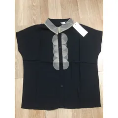 (THANH LÝ LẺ SIZE) Áo Sơ Mi Đen Thiết Kế Cổ Vuông Lịch Sự SM40