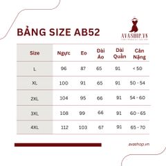 Bộ Đồ Hoa Trung Niên Phương Tây Quý Phái AB52