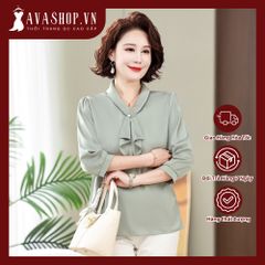 Áo Sơ Mi Tay Lỡ Trung Niên Sang Trọng SM101