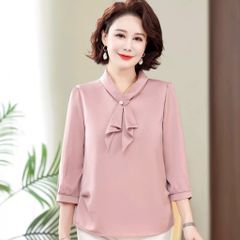 Áo Sơ Mi Tay Lỡ Trung Niên Sang Trọng SM101