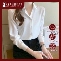Áo Sơ Mi Nữ Trắng Công Sở Thanh Lịch SM77