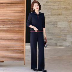 Bộ Đồ Thể Thao Xuân Thu Năng Động Cho Nữ Trung Niên AB64