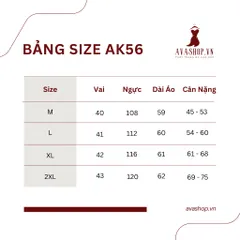 Áo Khoác Phao Cotton Dáng Ngắn Ấm Áp Cho Nữ Trung Niên AK56