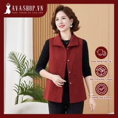 Áo Khoác Ghile Xuân Thu Cho Nữ Trung Niên AD37