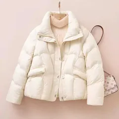 Áo Khoác Phao Cotton Dáng Ngắn Ấm Áp Cho Nữ AK58
