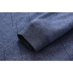 Áo Len Lót Lông Cổ Tròn Ấm Áp Mùa Đông Cho Nam Trung Niên AL128