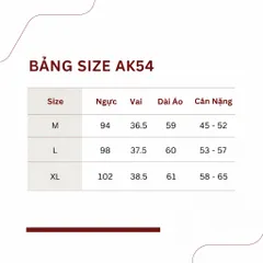 Áo Khoác Phao Bông Dáng Ngắn Hình Thoi Cho Nữ Trung Niên AK54