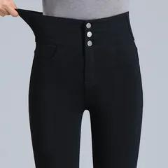 Quần Legging Lưng Cao Co Giãn Cỡ Lớn Thời Trang Xuân Thu AQ10 - Hàng Quảng Châu Cao Cấp