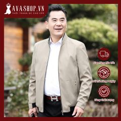 Áo Khoác Nam Trung Niên Mỏng Mùa Thu Thời Trang AK20