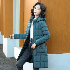 Áo Khoác Phao Cotton Độn Bông Dáng Dài Vừa Mùa Đông Cho Mẹ AK39