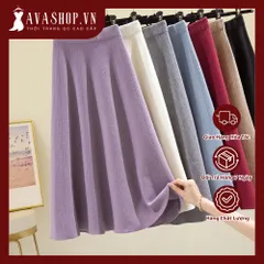 Chân Váy Chữ A Dài Thu Đông Thanh Lịch VH108