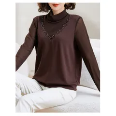 Áo Thun Nhung Dài Tay Dày Dặn Dành Cho Nữ Mùa Thu AL101