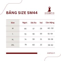 Áo Thun Tay Lưới Mỏng Ôm Sát Ngọt Ngào SM44
