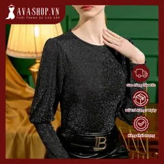 Áo Thun Nữ Lưới Mùa Xuân Tay Phồng Quyến Rũ SM67