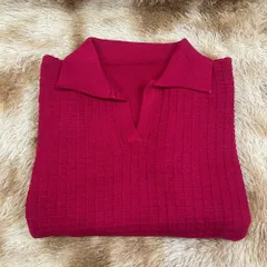 Đầm Len Nữ Dài Cổ Polo Dáng Suông Mùa Đông AL52