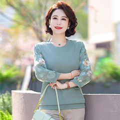 Áo Thun Mỏng Thu Đông Cho Nữ Trung Niên SM113