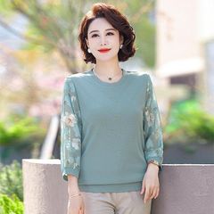 Áo Thun Mỏng Thu Đông Cho Nữ Trung Niên SM113