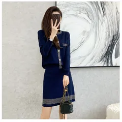 Set Đầm Len Dệt Kim Thời Trang Cao Cấp AL58