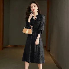 Đầm Dệt Kim Nữ Thanh Lịch Hàn Quốc  VH38