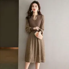 Đầm Dệt Kim Nữ Thanh Lịch Hàn Quốc  VH38
