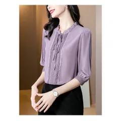 Áo Thun Lụa Công Sở Thanh Lịch SM36