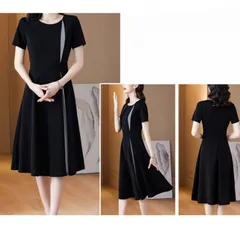Đầm Đen Nữ Mùa Hè Khí Chất Phong Cách Pháp VH63