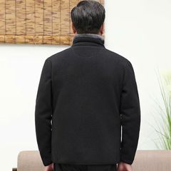 Áo Khoác Lông Cừu Mùa Đông Cổ Đứng Cho Cha AK03