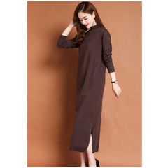 Đầm Len Dáng Dài Cổ Lọ Basic Thanh Lịch VH69