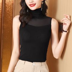 Áo Không Tay Cổ Cao Mùa Xuân Gợi Cảm Quyến Rũ SM38