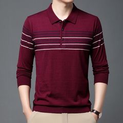 Áo Len Dệt Kim Nam Dài Tay Màu Trơn Phong Cách Giản Dị Thanh Lịch AL38