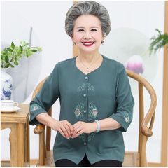 Bộ Đồ Quần Áo Cho Bà Cho Mẹ Lịch Sự AB11