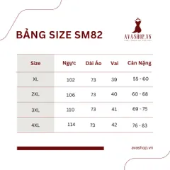 Áo Thun Voan Hoa Cho Mẹ Béo SM82