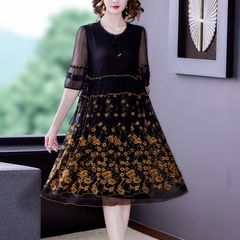Đầm Hè Trung Niên Khí Chất Sang Trọng VH51