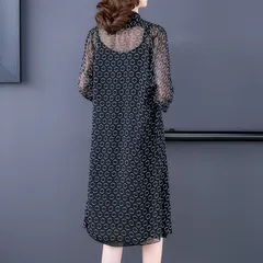 Đầm Voan Lụa Trung Niên Sang Trọng VH45